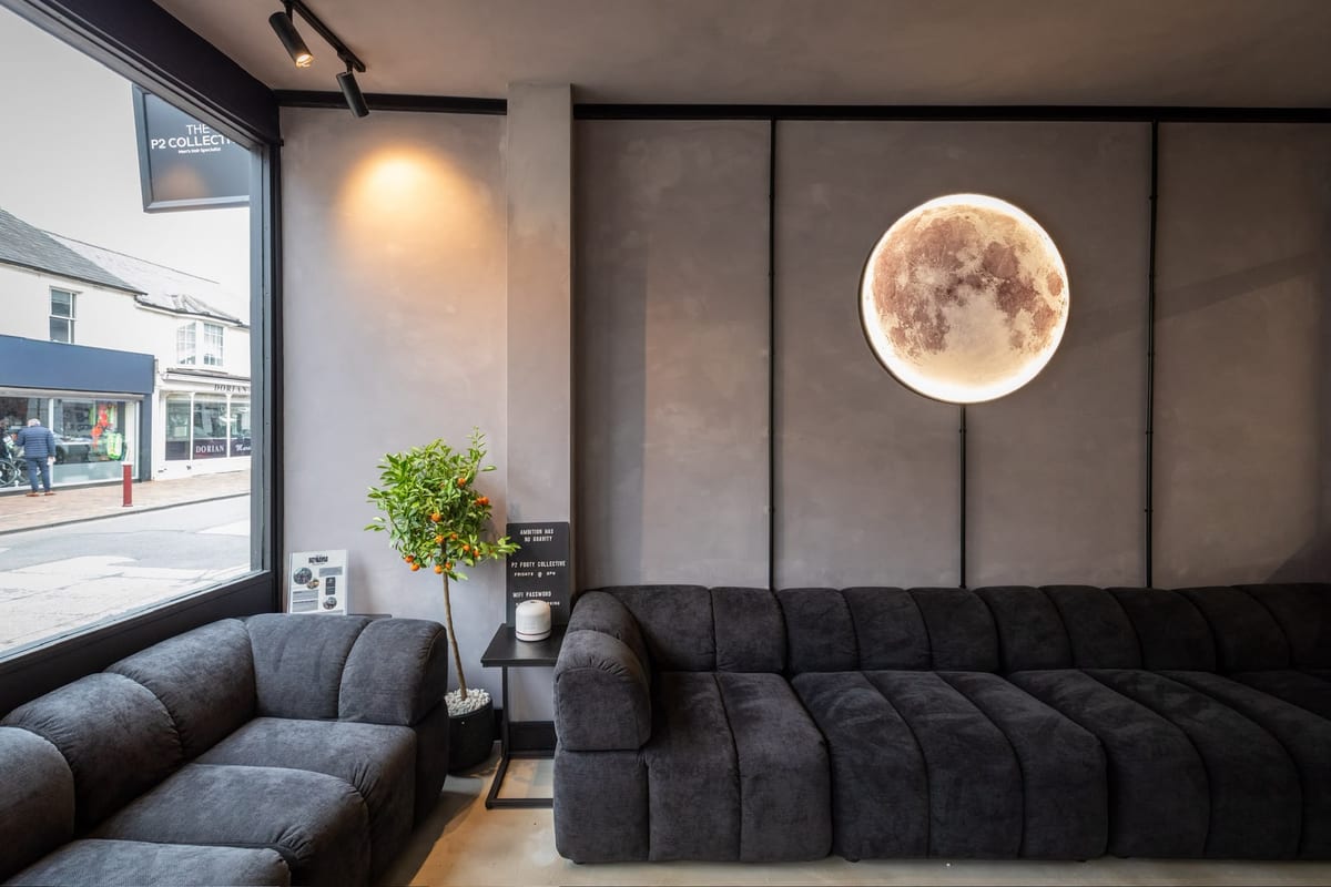 The lounge at The P2 Collective